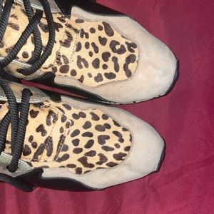 Steve Madden Leopard Sneakers